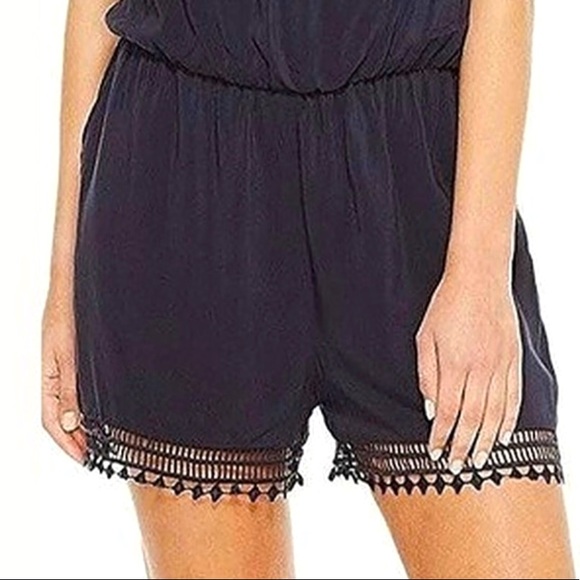 TART - Navy blue strapless Romper- NWT - Never Worn - Picture 4 of 7
